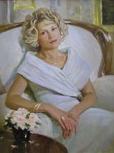 Lady in white Lady in white