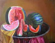 Still Life with Watermelons (private collection) Still Life with Watermelons (private collection)